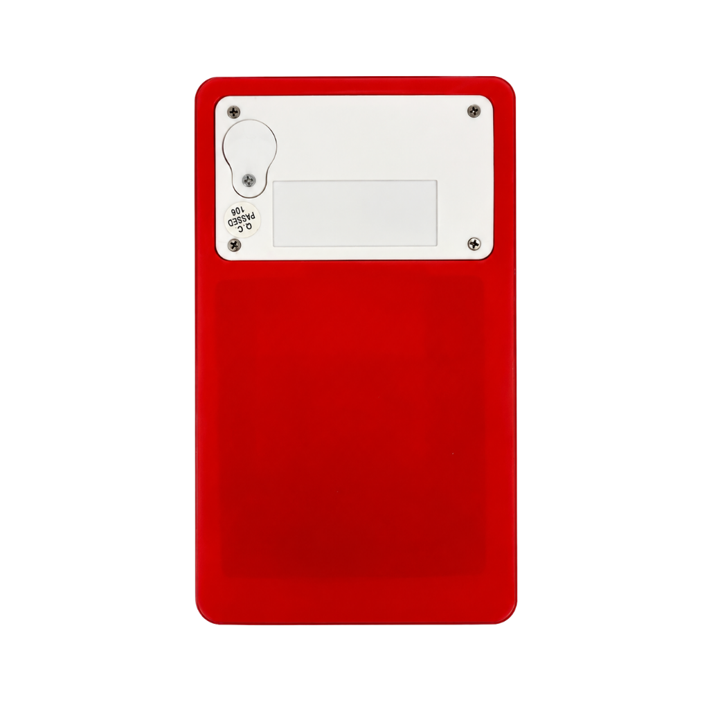 calculadora flexible rojo