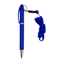 lapicero delta con pita azul reflex
