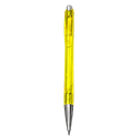 lapiceros, plástico, amarillo, 14 centimetros, cristal,