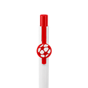 lapiceros, plástico, rojo, futio , 14 cm