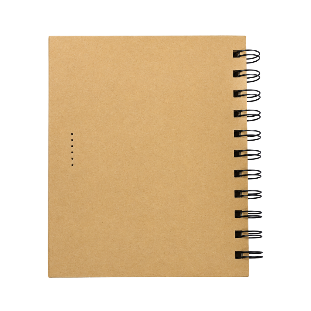 libretas, ecologica de carton, azul, 16*12.5 centimetros, con tapa con iman 70 paginas