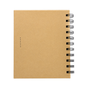 libretas, ecologica de carton, azul, 16*12.5 centimetros, con tapa con iman 70 paginas