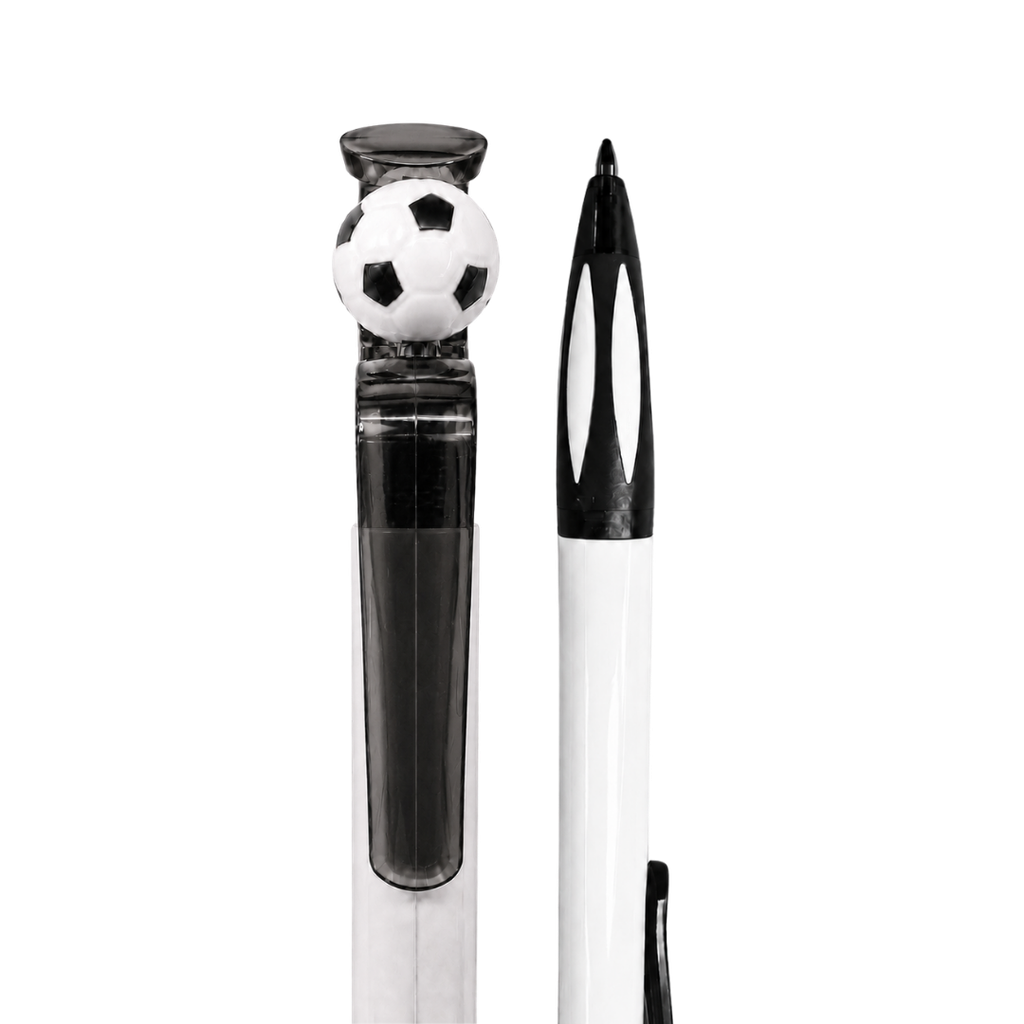 lapiceros, plástico, negro, 15 centimetros, chilena con pelota giratoria