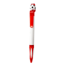 lapiceros, plástico, rojo, 15 centimetros, chilena con pelota giratoria