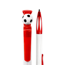 lapiceros, plástico, rojo, 15 centimetros, chilena con pelota giratoria