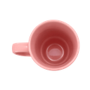 TAZA, CERÁMICA, ROSADO, 16 oz, para carro  , sin tapa, sin recubrimiento, acabado mate.