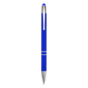 lapiceros, aluminio, azul reflex, 14.5 cm, Lyra con recubrimiento de caucho y touch