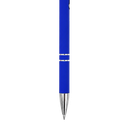 lapiceros, aluminio, azul reflex, 14.5 cm, Lyra con recubrimiento de caucho y touch