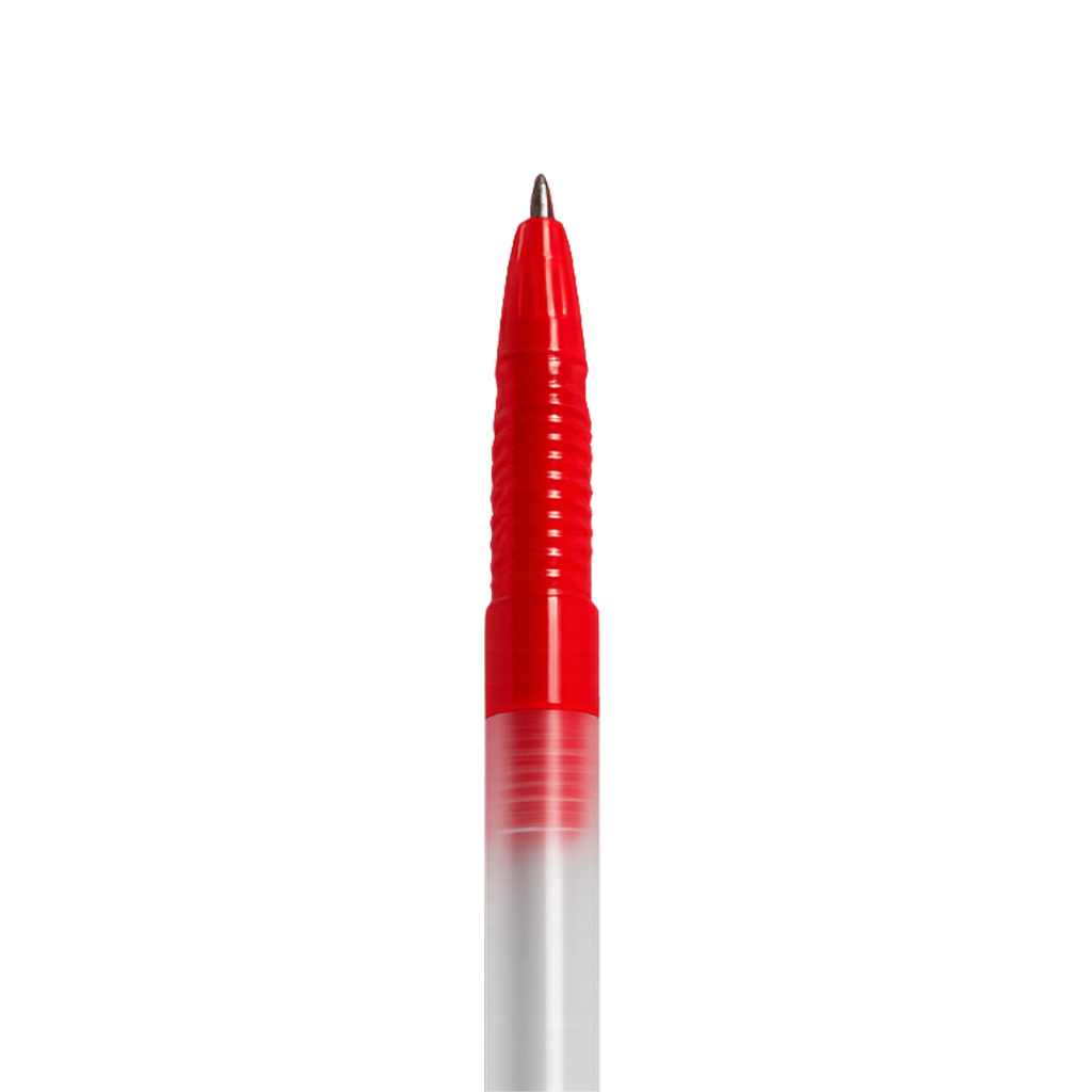 lapiceros, plástico, rojo,  nd, translucido