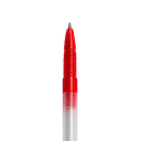 lapiceros, plástico, rojo,  nd, translucido