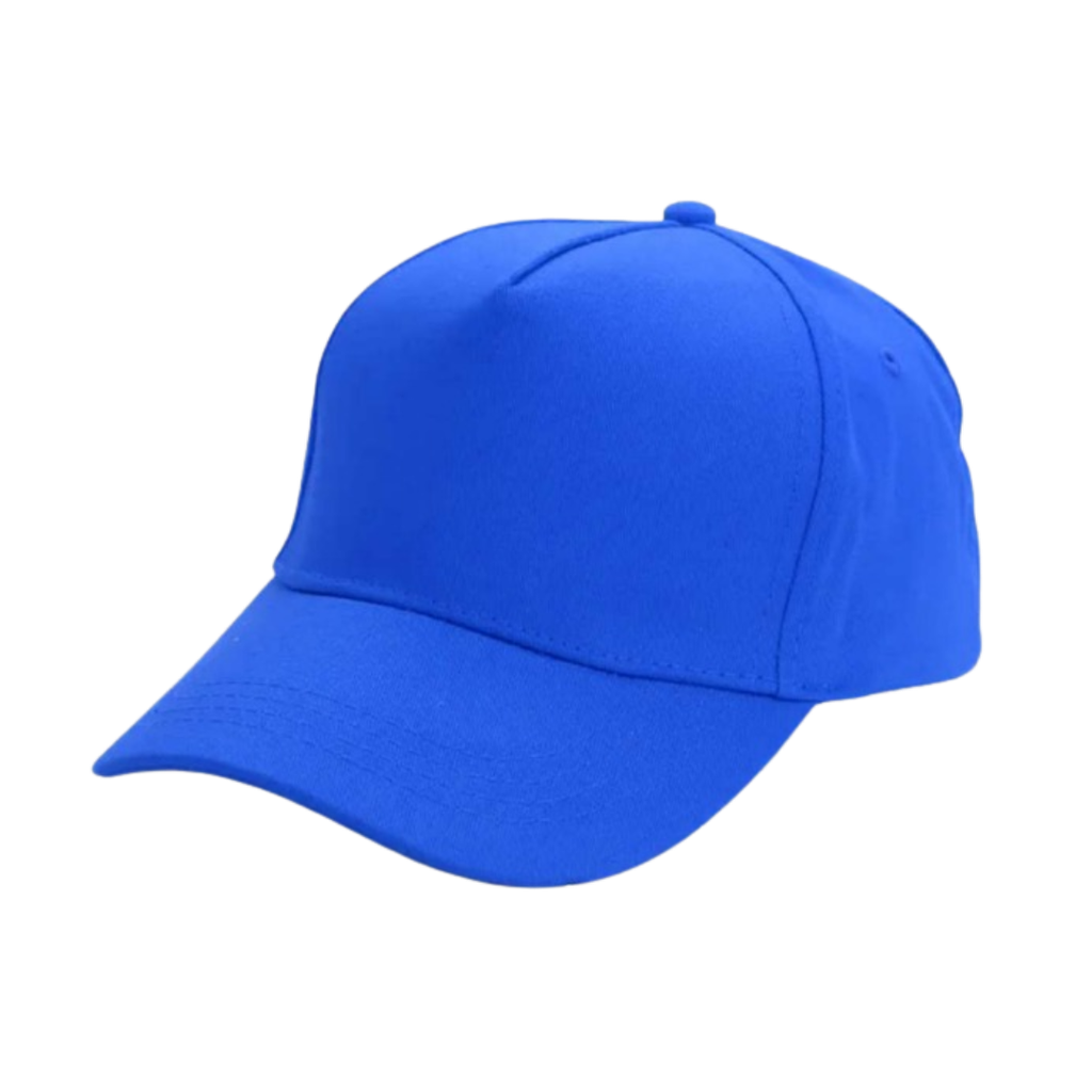 Gorra, Gabardina, Azul, 21*29 Centimetros, Frente Plano