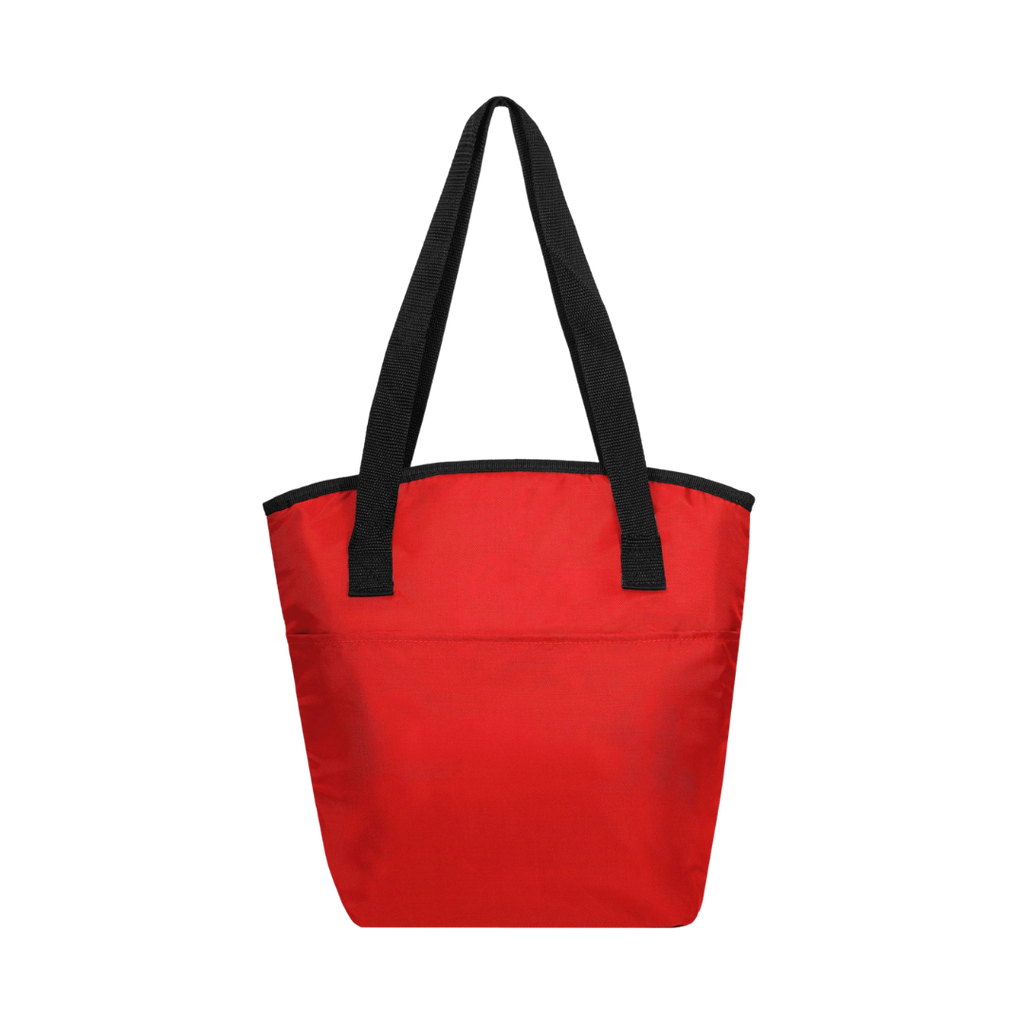Bolsa, Aluminio Rojo 24*14*35 Cm Termica Forma De Concha