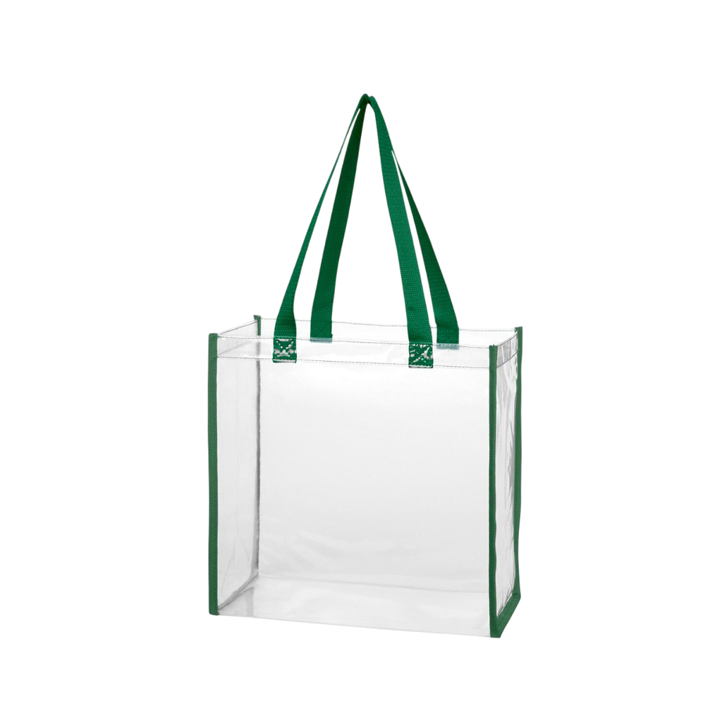 Bolsa Pvc Verde 30.5*30.5*15.2 Cm Cuerpo Transparente