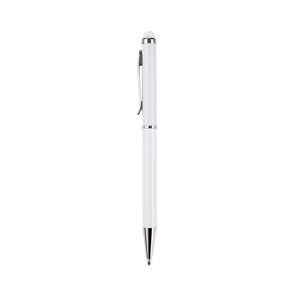 Lapiceros Acero Inoxidable blanco manager