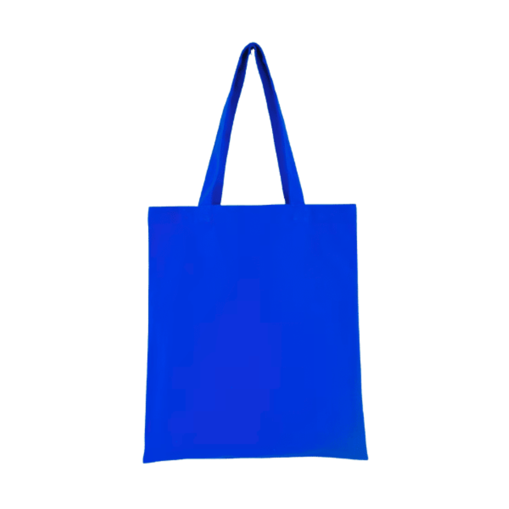 Bolsa Ecologica Azul Reflex 40*35 cm Plana Sellada 80gsm