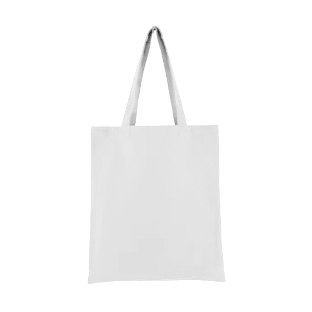 Bolsa Ecologica blanco 40*35 cm Plana Sellada 80gsm