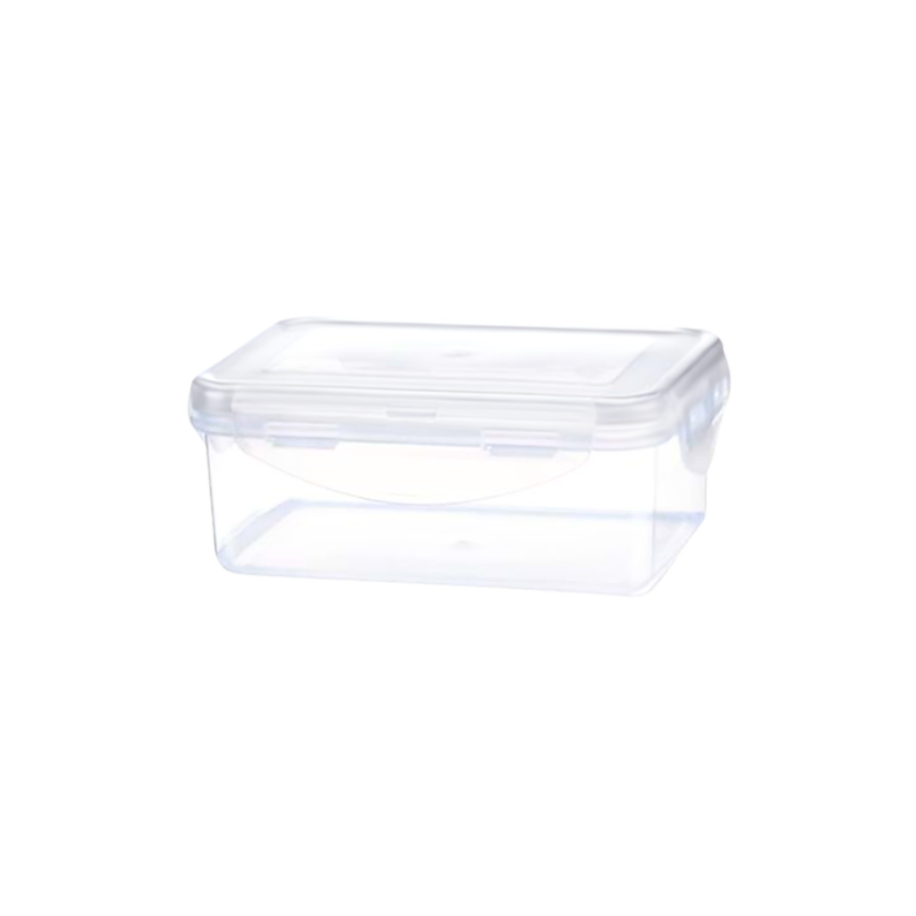Hermetico, Plástico, Blanco, 250 Ml Sello De , Color Transparente