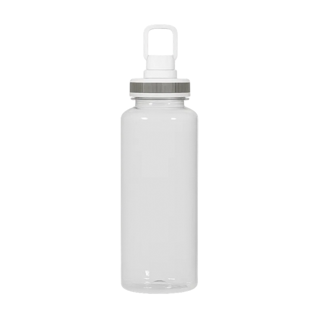 PACHÓN PLÁSTICO TRANSPARENTE 1 lt, BOSTON CON COLGADOR