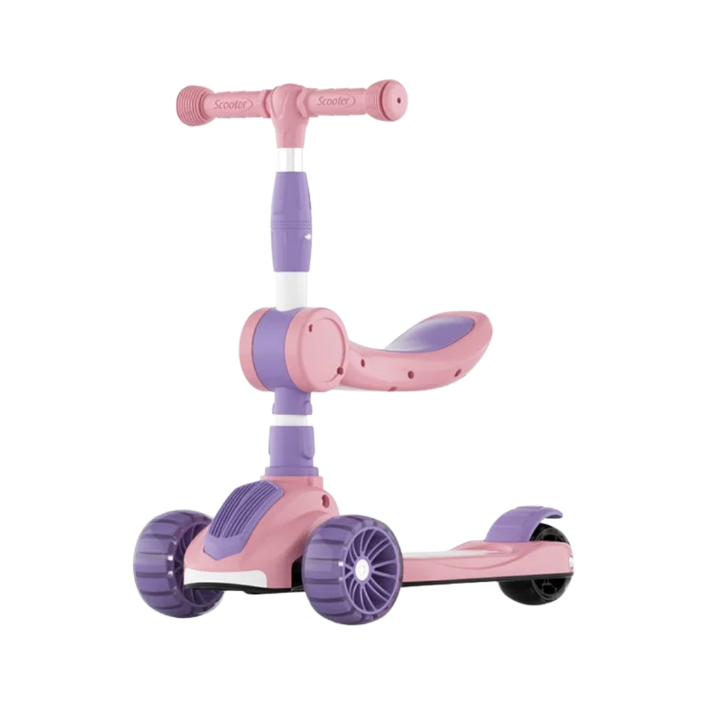 SCOOTER CON LUZ EN CAJA