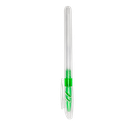 lapiceros, plástico, verde,  nd, translucido