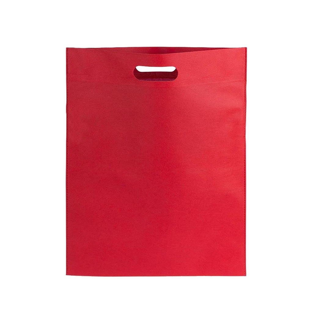 bolsa, ecologico, rojo, 20*25 centimetros, 40gsm mini sellada