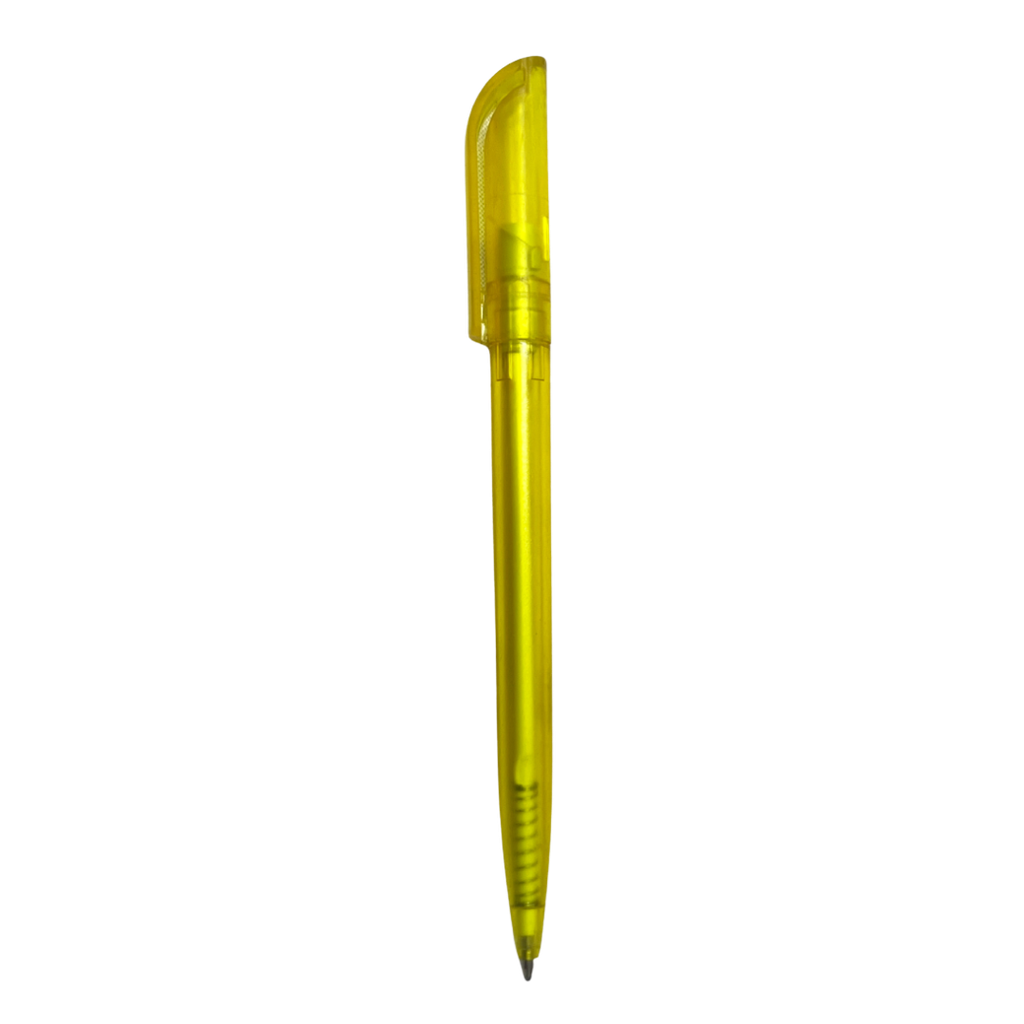 lapiceros, plástico, amarillo, 13 centimetros, frost