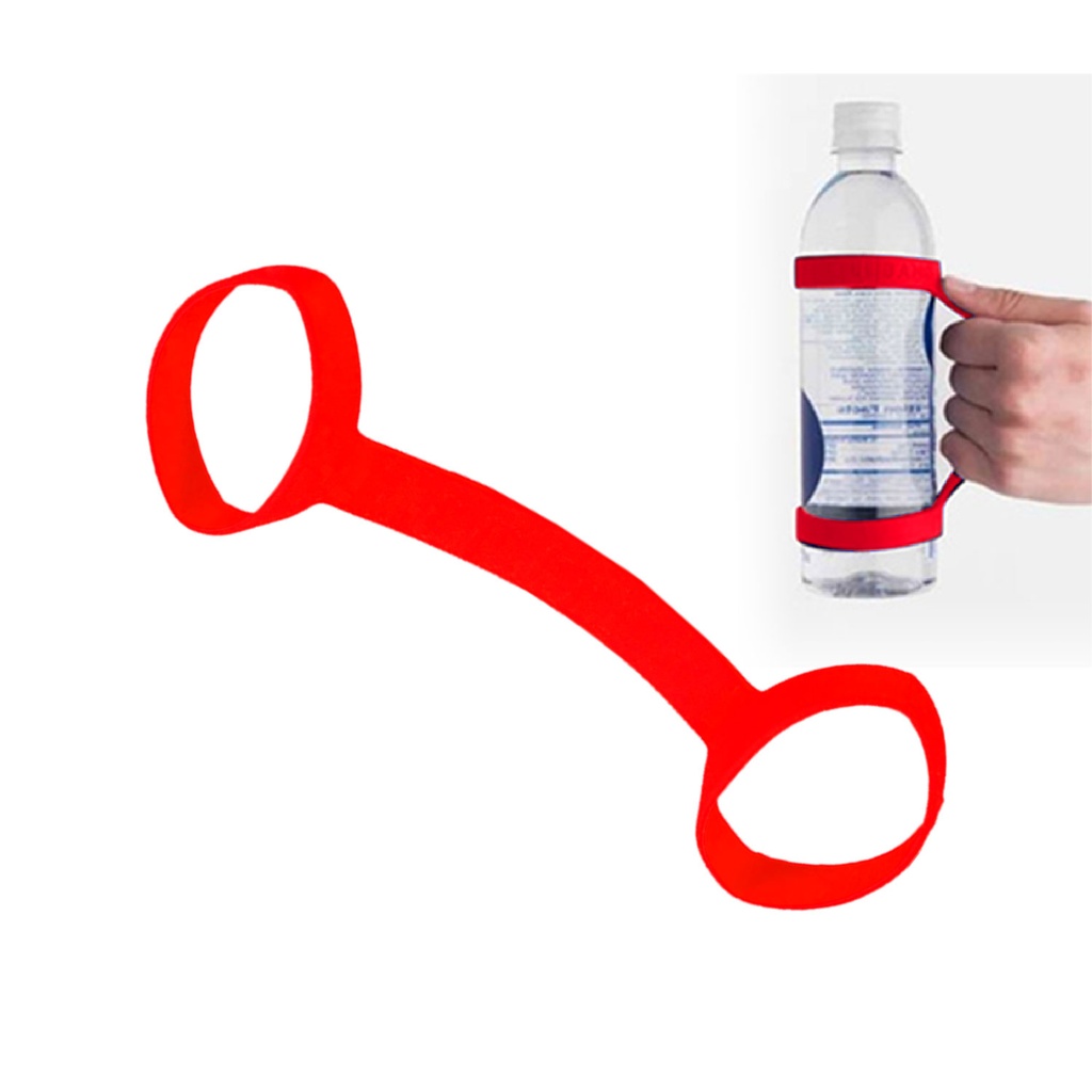 sujetador de botellas, plástico, rojo,  nd,