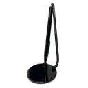 lapiceros, plástico, negro, 15.5 cm bank con , base redonda 6.5 cm y resorte