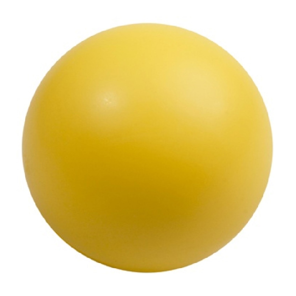 pelotas, poliester, amarillo, 6.5 centimetros, antiestres