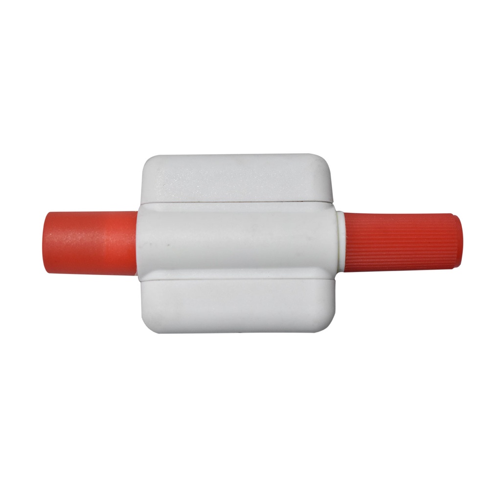 resaltador, plástico, amarillo,  nd, con tapa roja