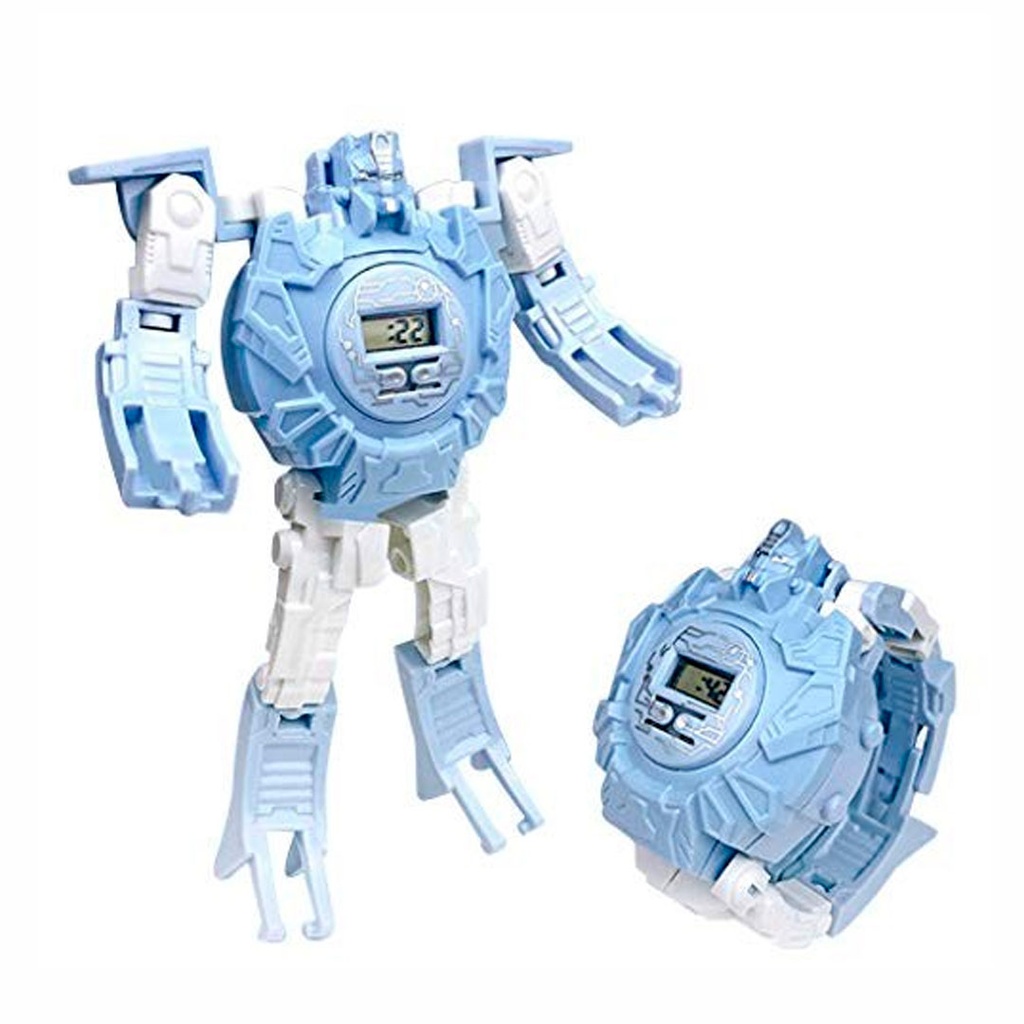 reloj, plástico, surtido, 10*14cm centimetros, en forma de robot