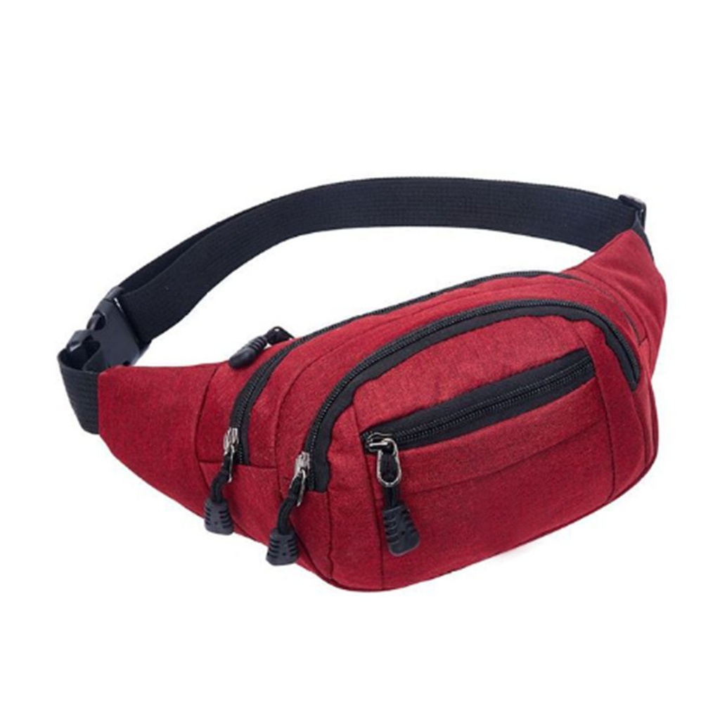 cangurera, oxford, rojo, 28*10*14 centimetros, street