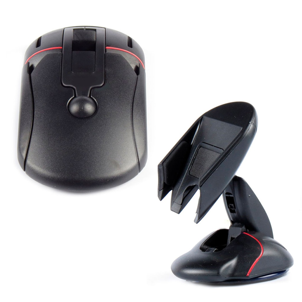 stand, plástico, negro, 11*10 centimetros, raton plegable