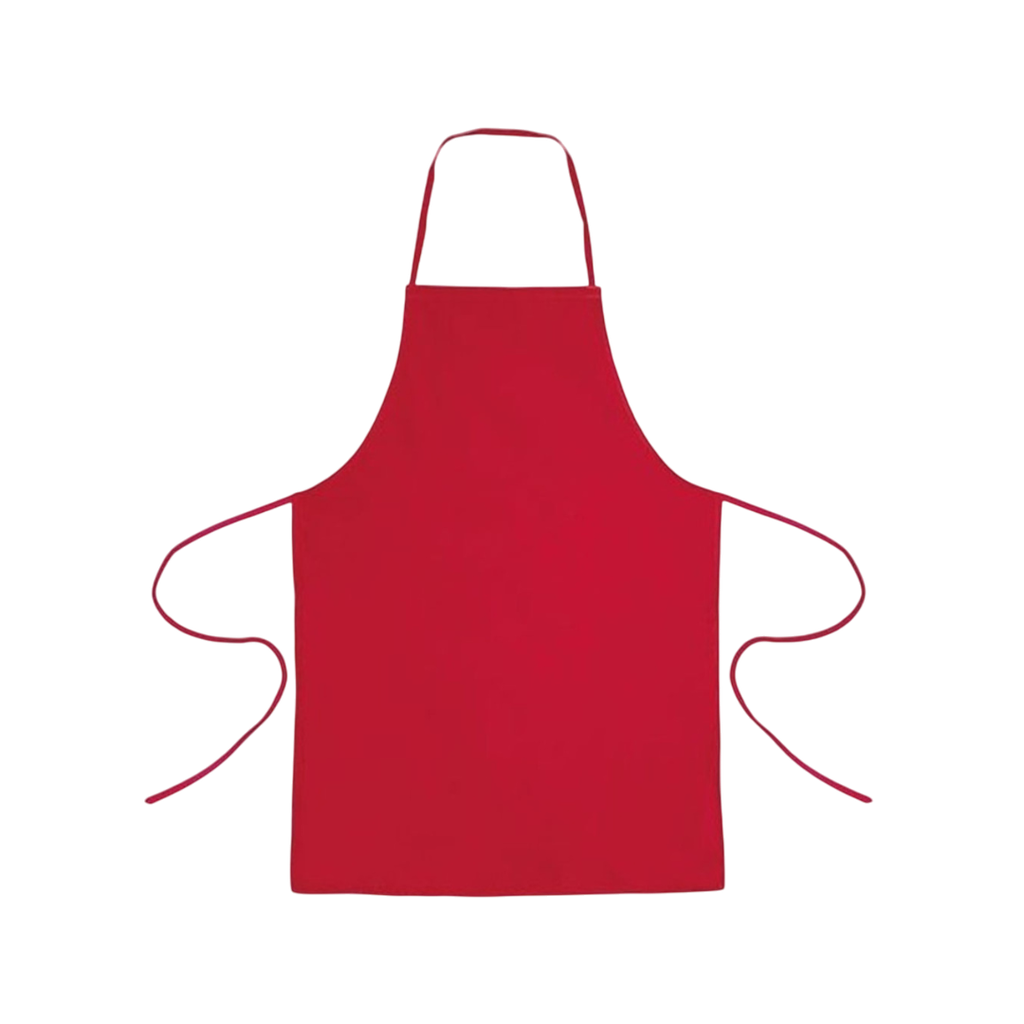 Gabacha, Poliester, Rojo, 60*73 Centimetros, Para Cocina