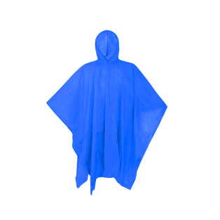 Capas, Pvc, Azul, 50*80 Pulgadas, Tipo Poncho