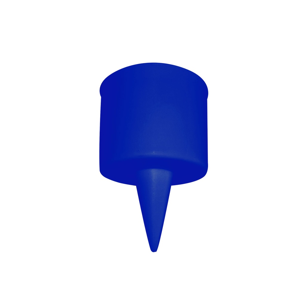 [P220320] Posa Vasos, Plástico, Azul,  Nd, Para Poner En La Arena