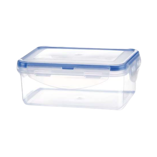 Hermetico, Plástico, Azul, 1000 Ml Sello De , Color Transparente