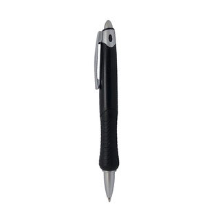 Lapiceros, Plástico, Nd,  Nd, Pulsador Tinta Negra