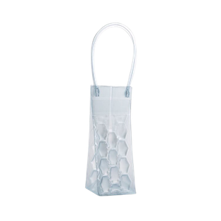Enfriador, Pvc, Transparente, 25*9.5*9.5 Centimetros, Con Gel Para Botellas