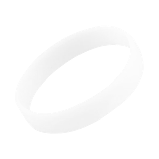 Pulseras, Silicón, Blanco, Brilla En La , Oscuridad