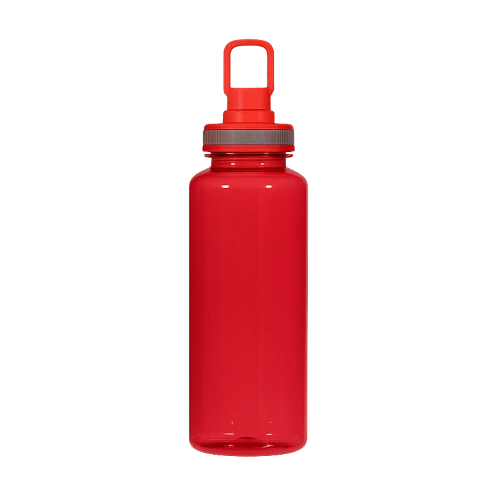 [P251536] PACHÓN PLÁSTICO ROJO 1 lt, BOSTON CON COLGADOR