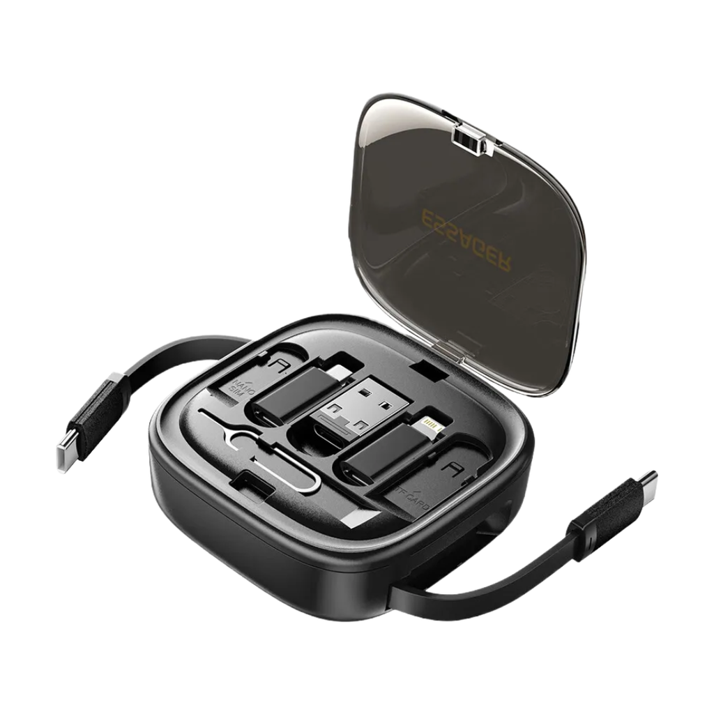 [TG104179] CABLE, PLÁSTICO, NEGRO, extensible 6 en 1 de carga rápida