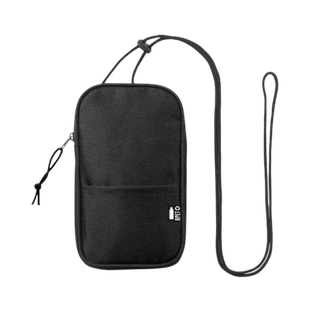 BOLSA, OXFORD, NEGRO, 20*12.2*2.5 cm, HOBBY PARA ORGANIZAR DOCUMENTOS, CABLES Y CELULAR