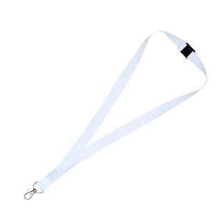 Cinta, poliester, blanco, 90*2 cm, porta celular