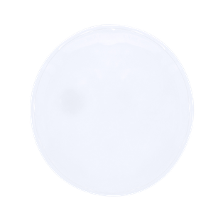 Parche Termico redondo, plastico,  1 cm, Transparente