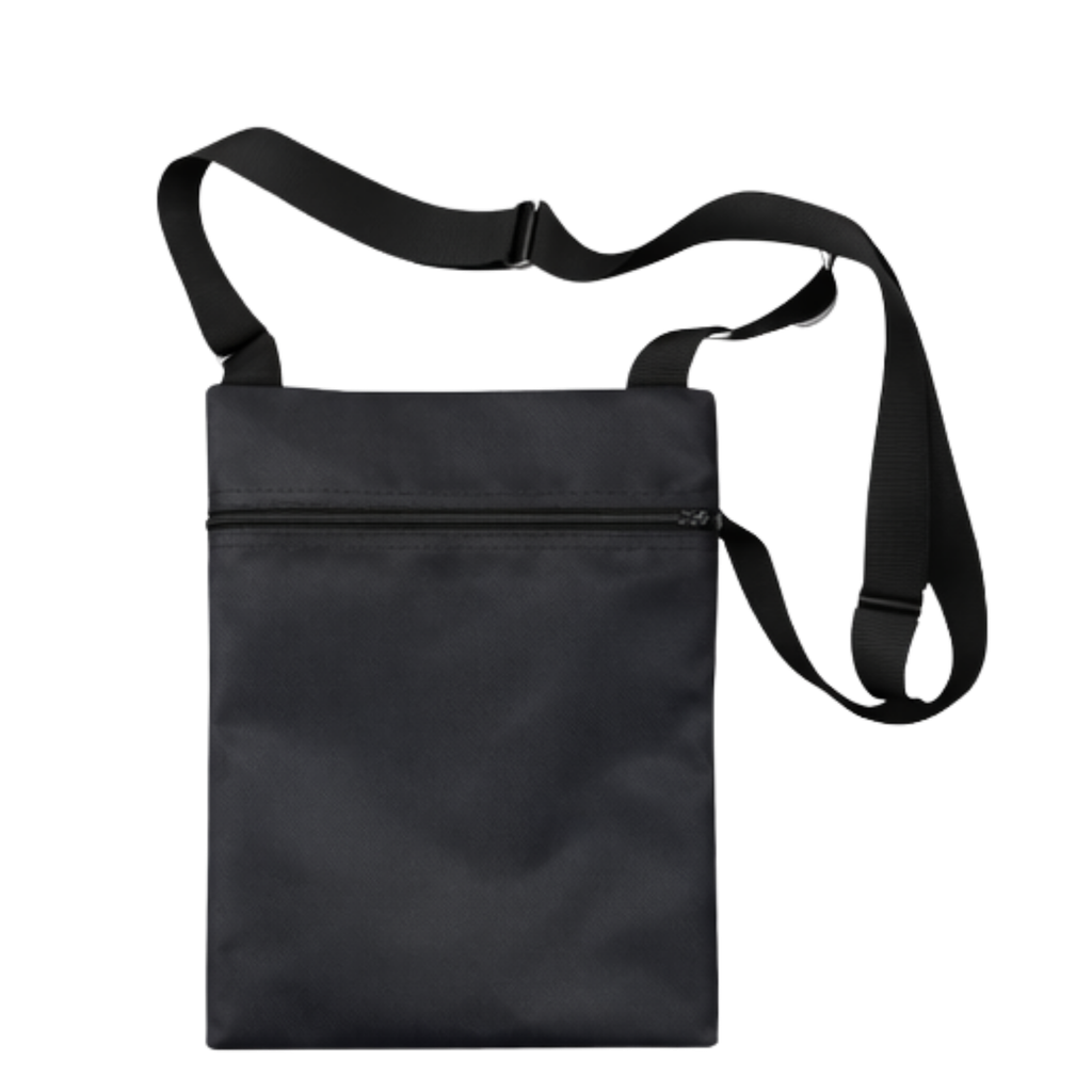[P299257] BANDOLERA, POLIESTER, NEGRO, 13*18 cm, Touring