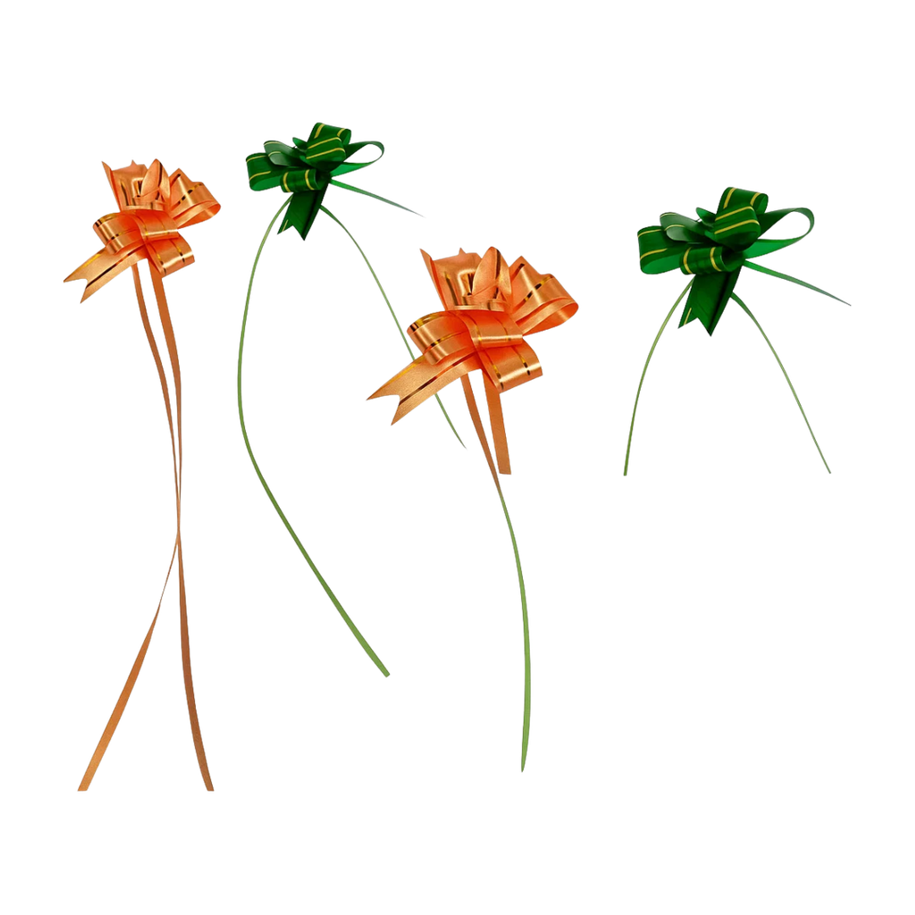 [F430002] set de 10 moñas automaticas, celoseda, surtido, 1.1*21 centimetros,