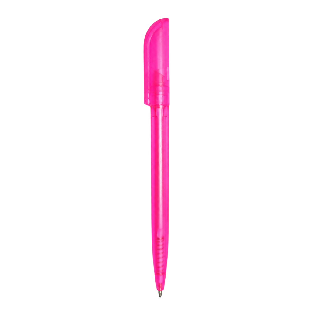 [P280573] lapiceros, plástico, rosado, 13 centimetros, frost