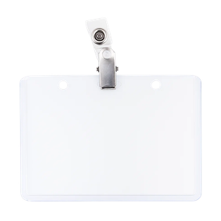 porta carné plástico horizontal a2 transparente