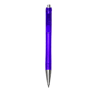 lapiceros, plástico, morado, 14 centimetros, cristal